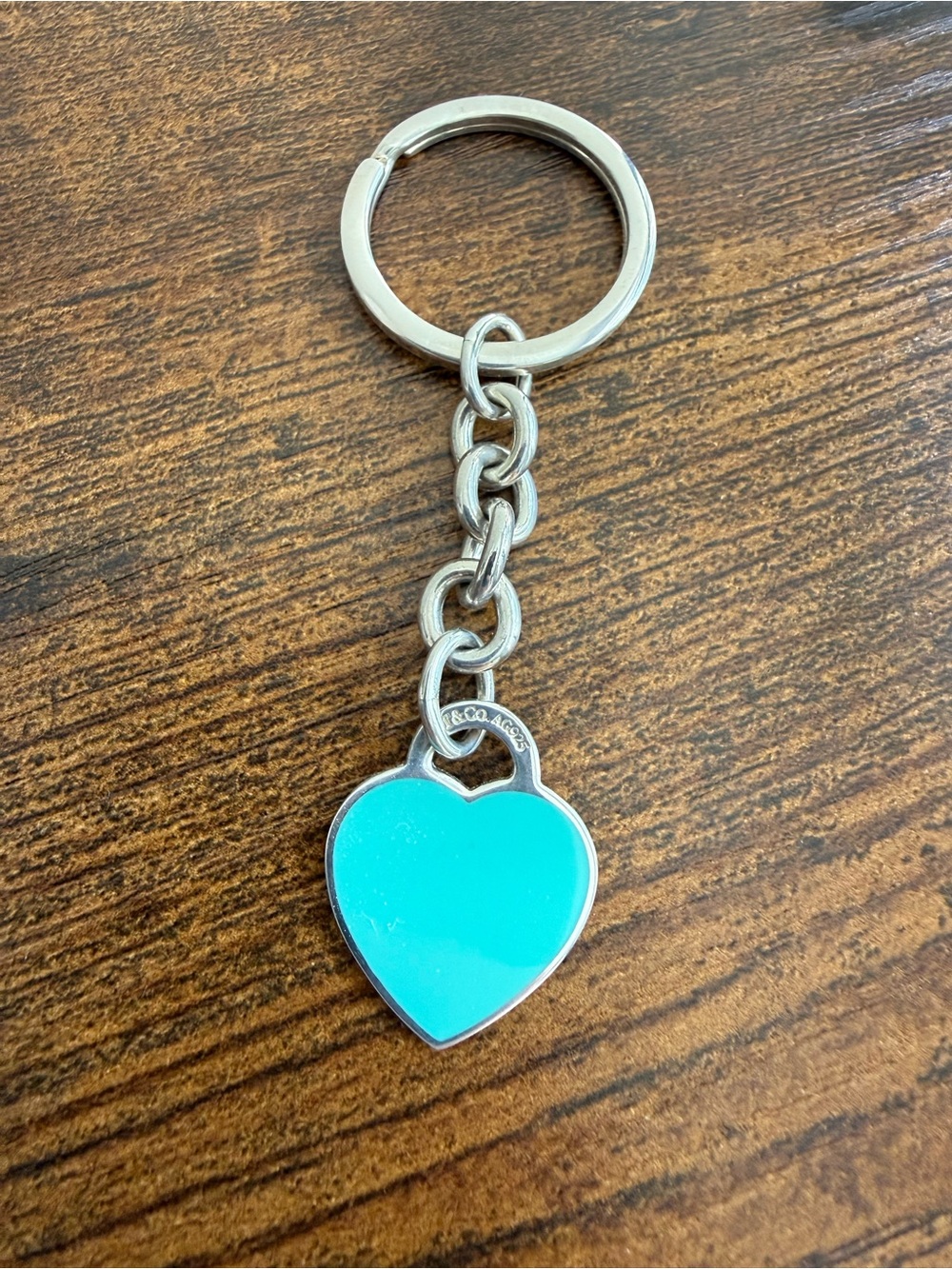 Tiffany & Co. Heart Key Ring
